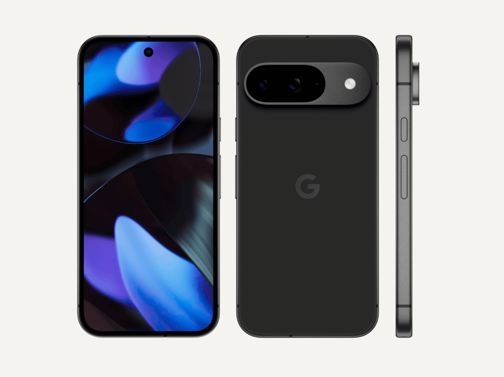 COLOURS OF GOOGLE PIXEL 9 PHONE